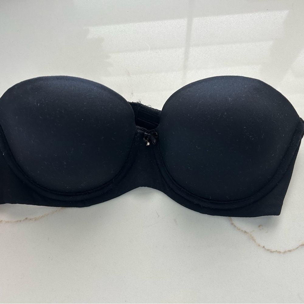 Soma Black Lace Trim Bra Intimates